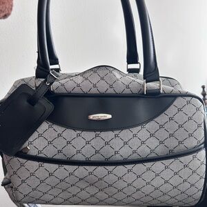 Pierre Cardin Gray and Black Women's Bag
